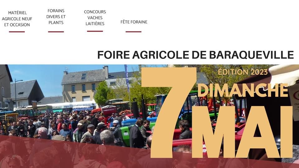 Foire de Baraqueville 2023 | Foire de Baraqueville, Toulouse, MI | May