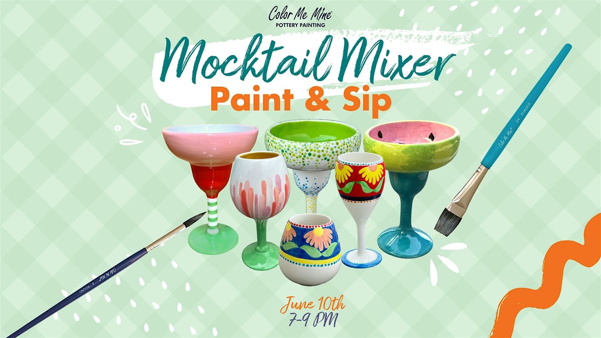 Mocktail Mixer: Paint & Sip in NYC!