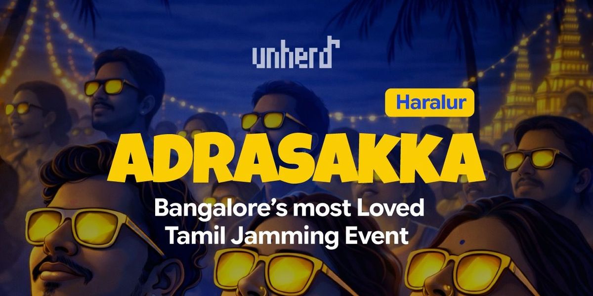 Adrasakka - Tamil Sing Along + Jamming - HSR