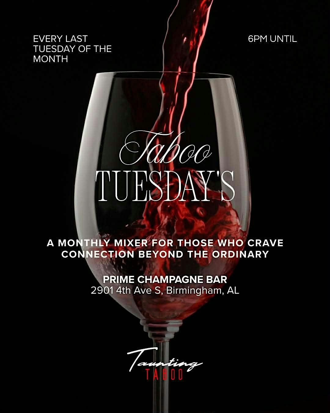 The Taboo Tease: Pre-NYE Mixer