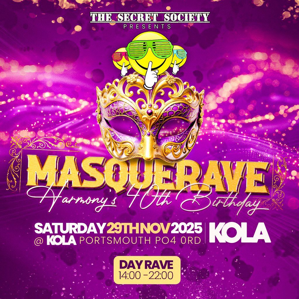 The Secret Society - Masquerave Day Rave