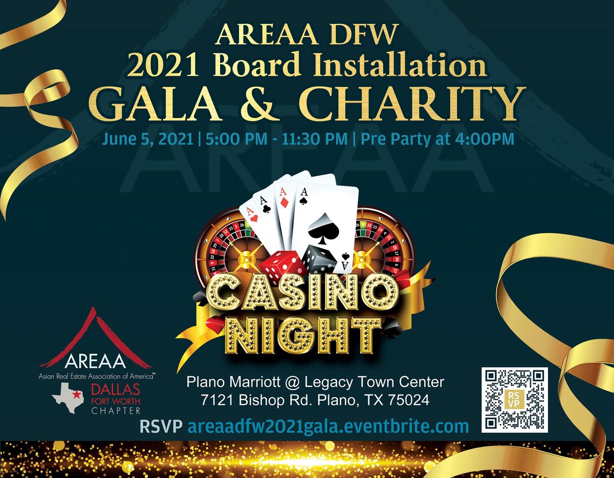 Areaa Dfw 2021 Board Installation Gala Charity Casino Night Plano Marriott At Legacy Town Center June 5 2021 Charitable Events Dfw 2022