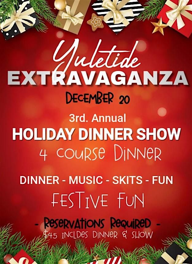 Yuletide Extravaganza at Kingsbury Pub, Kingston on 20th December, 2025