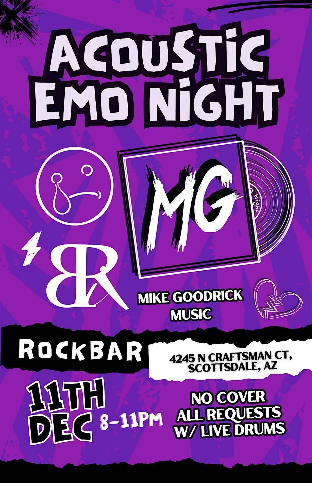 Emo Night at Rockbar at Rockbar Inc., Scottsdale on 11th December, 2025