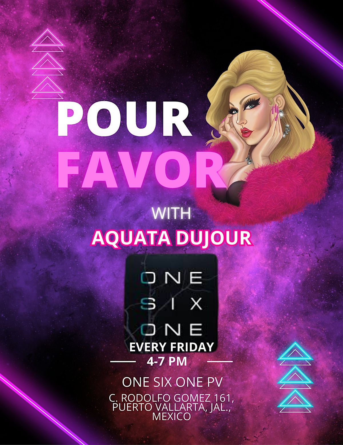 Pour Favor! A Happy Hour with Aquata Dujour