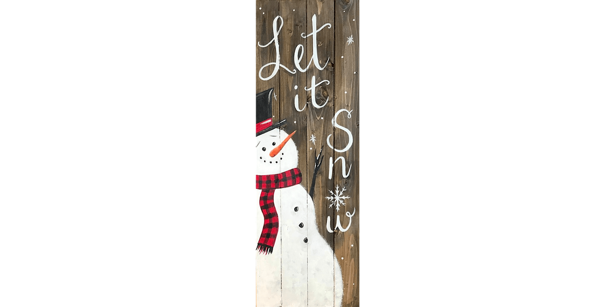 Let it Snow, Let it Snow, Let it Snow! - Paint and Sip in Norfolk | Classpop!\u2122