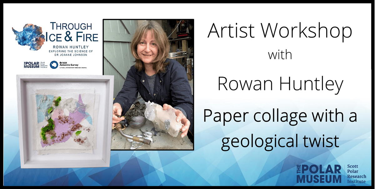 Artist Workshop at the Polar Museum: Paper collage with a geological twist