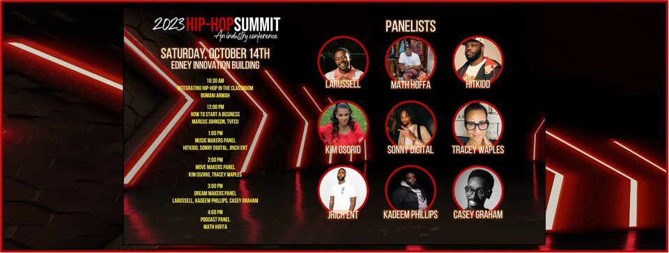 2023 Hip-Hop Summit - LARussell, Math Hoffa, Hitkidd, Sonny Digital & MORE!