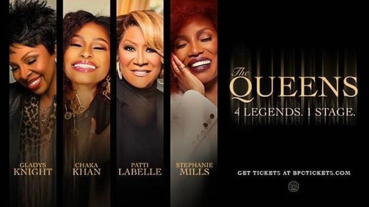 Chaka Khan with Patti LaBelle, Gladys Knight, and Stephanie Mills