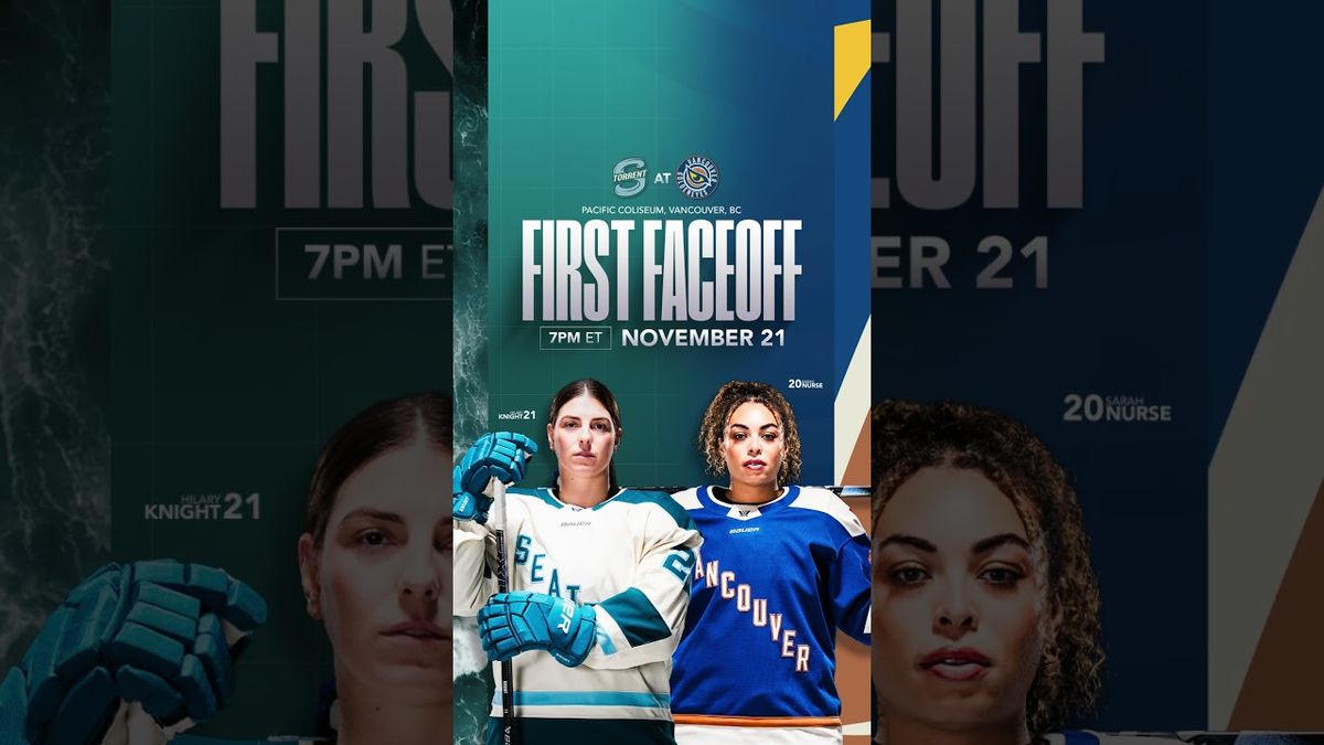 PWHL Takeover Tour: Vancouver Goldeneyes vs Seattle Torrent