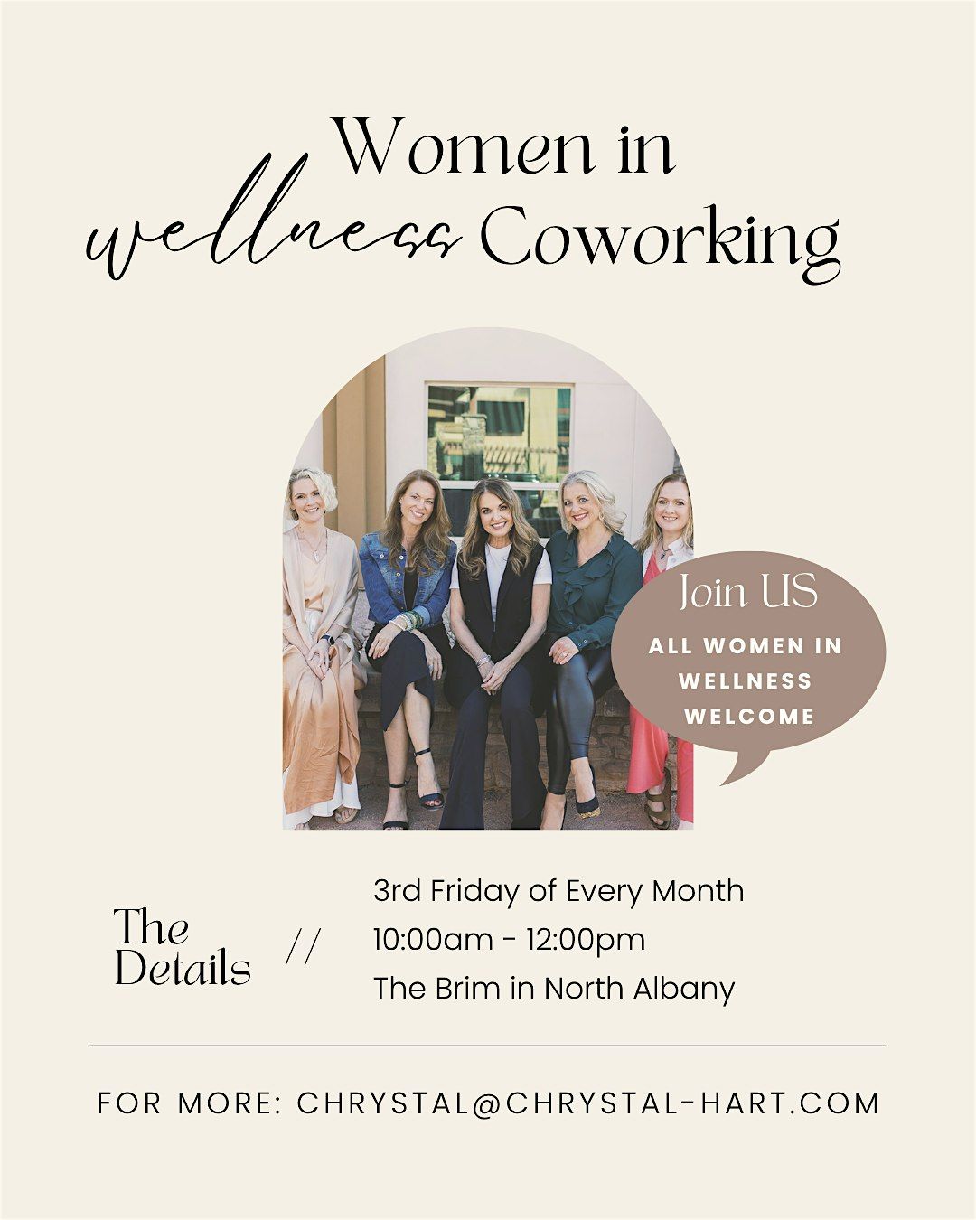 Women in Wellness Collective \u2013Coworking at The Brim