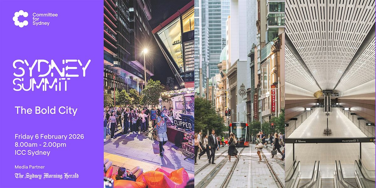 Sydney Summit 2026 - The Bold City