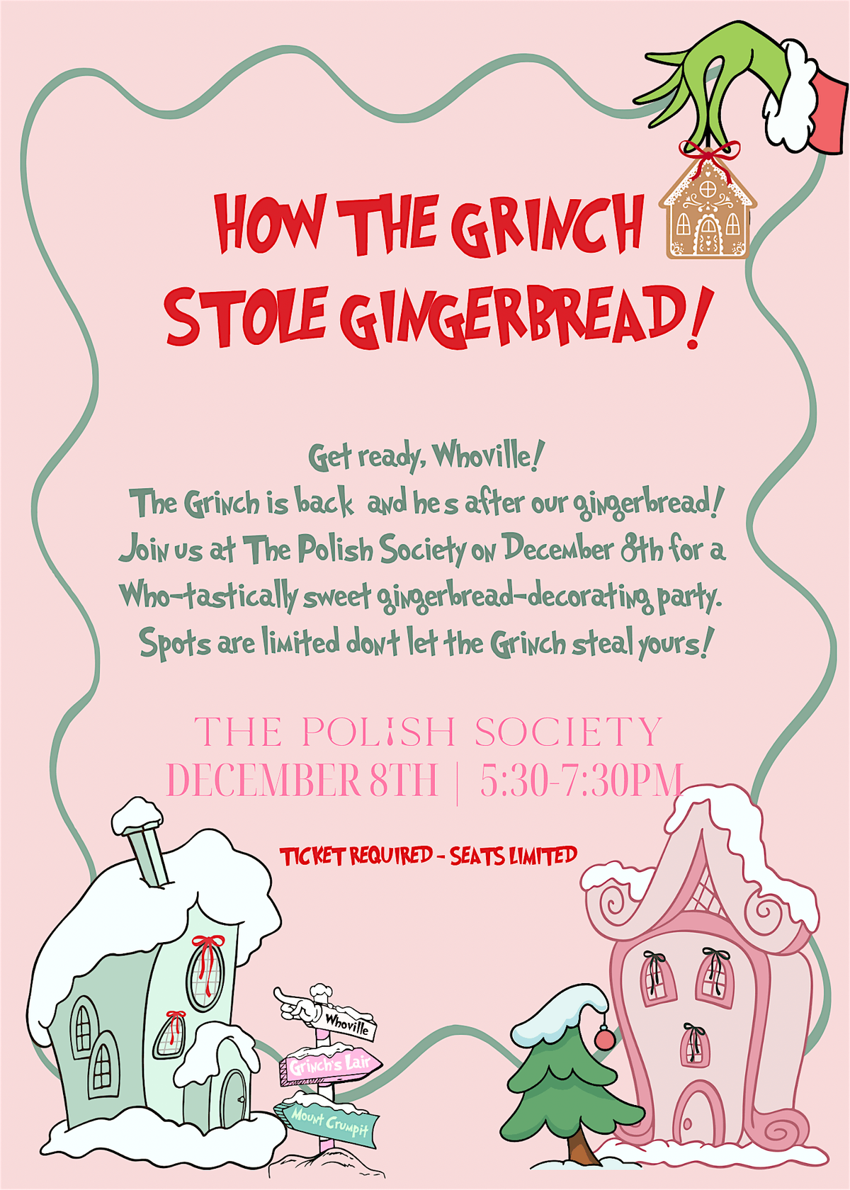 HOW THE GRINCH STOLE GINGERBREAD