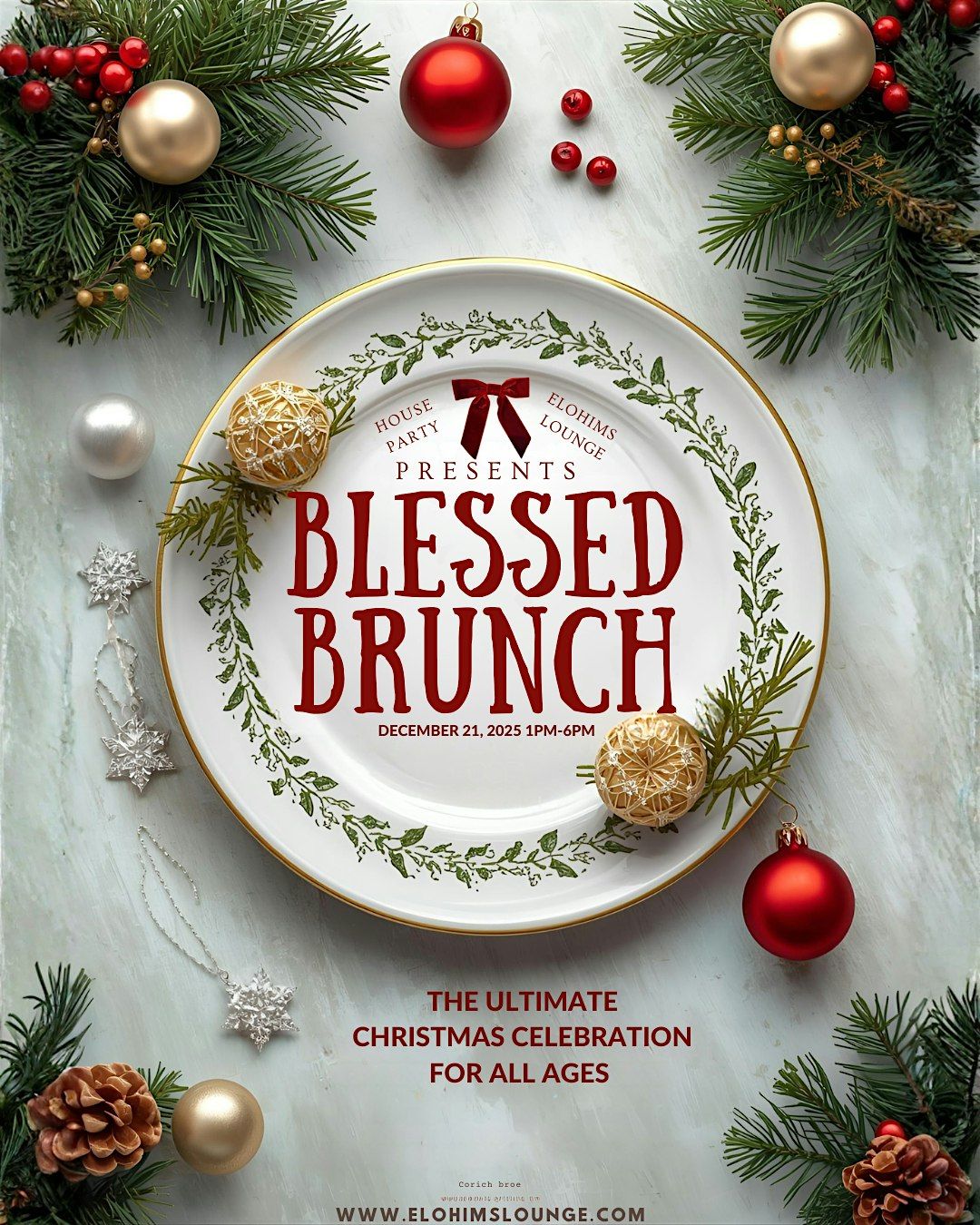 BLESSED BRUNCH : A Christmas Celebration with DA REPRESENTA & LIL LUKE