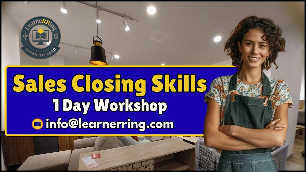 Sales Closing Skills 1 Day Workshop |Oklahoma City, OK