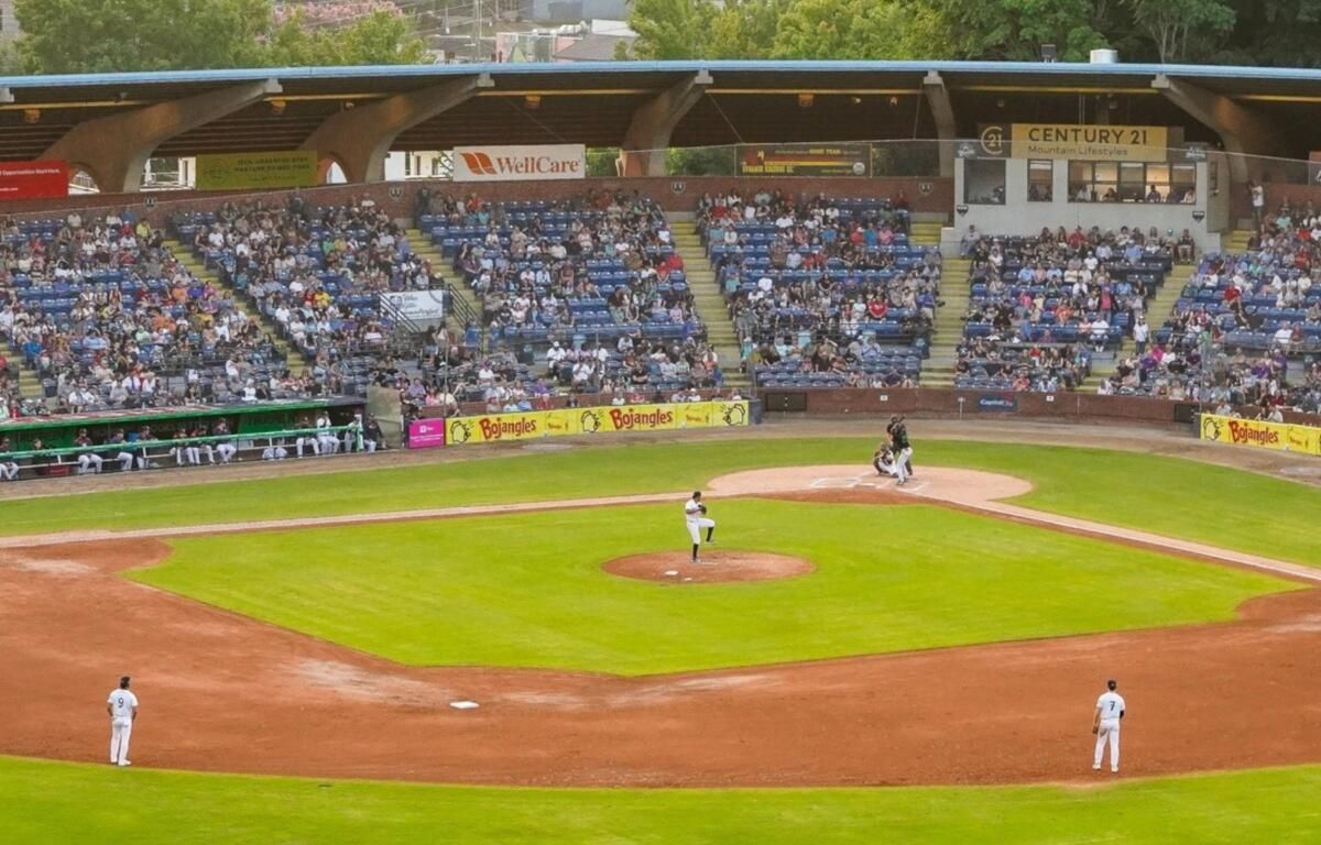 Hub City Spartanburgers at Asheville Tourists at HomeTrust Park
