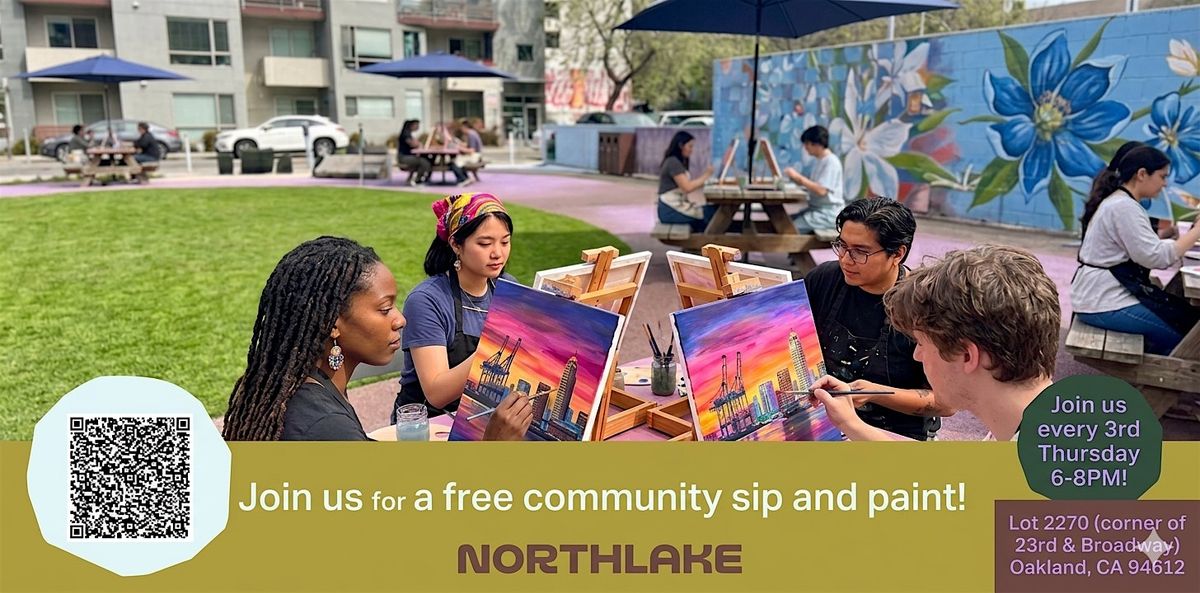 Community sip and paint