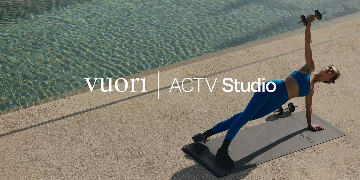 ACTV Studio IRL: Vuori Broadway Plaza x Corepower Yoga