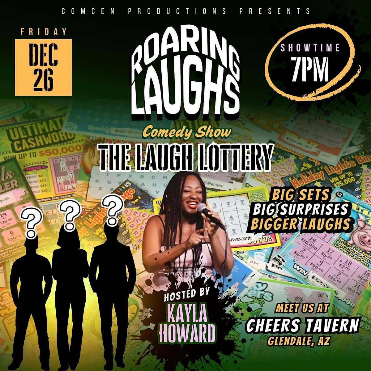Roaring Laughs Comedy Show: The Laugh Lottery