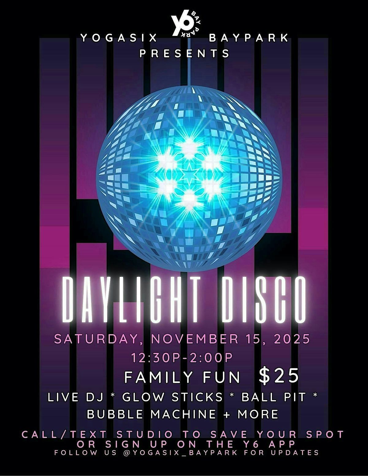 Daylight Disco - Family Friendly, All Ages Dance Party