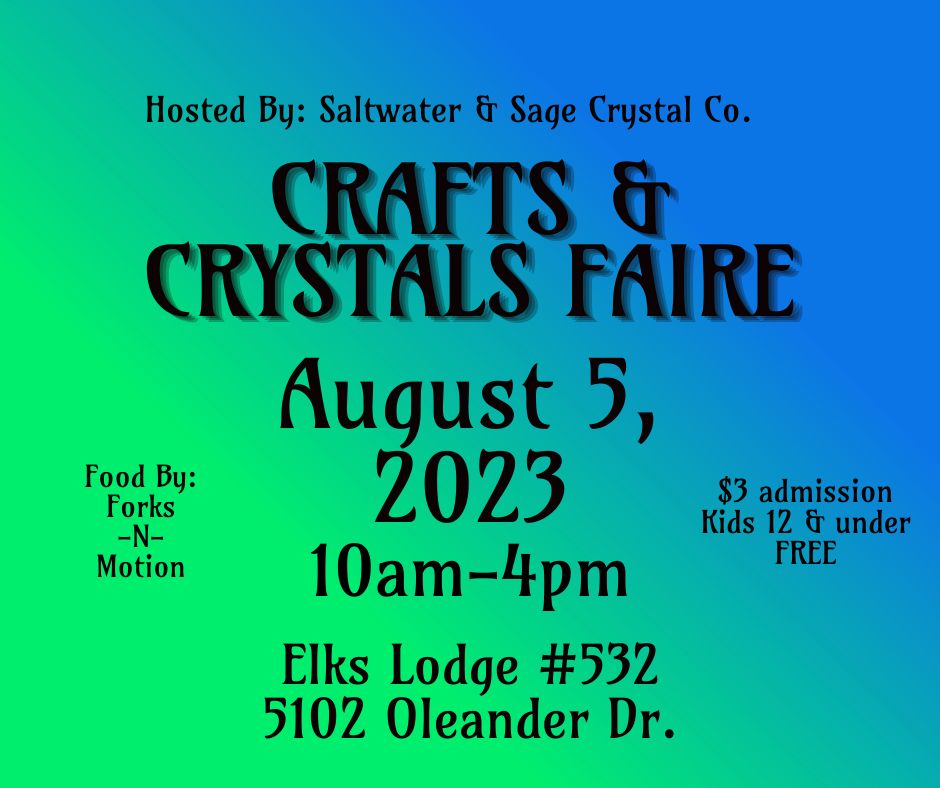 Crafts & Crystals Faire