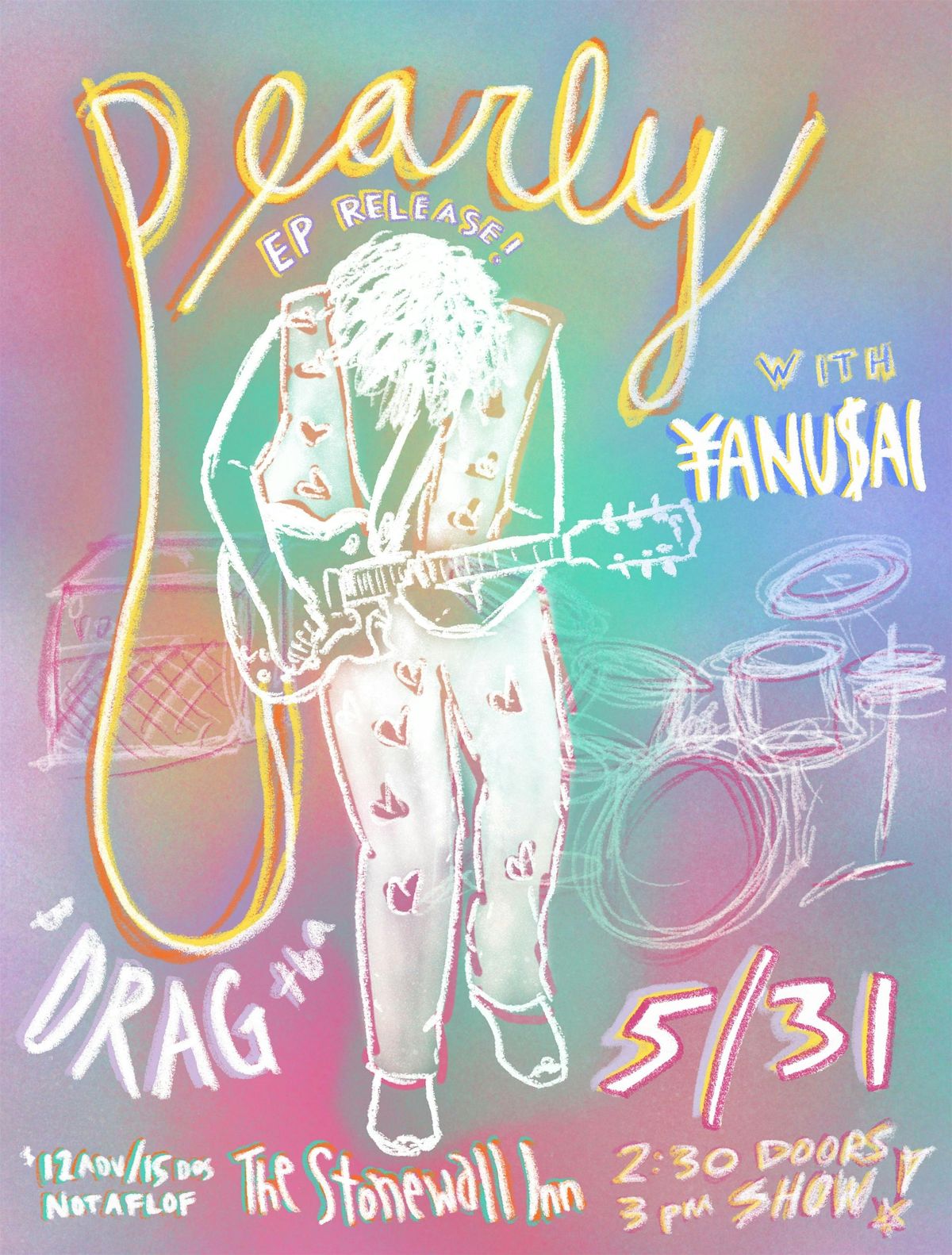 PEARLY (EP Release!) with YANUSAI & Drag Performances
