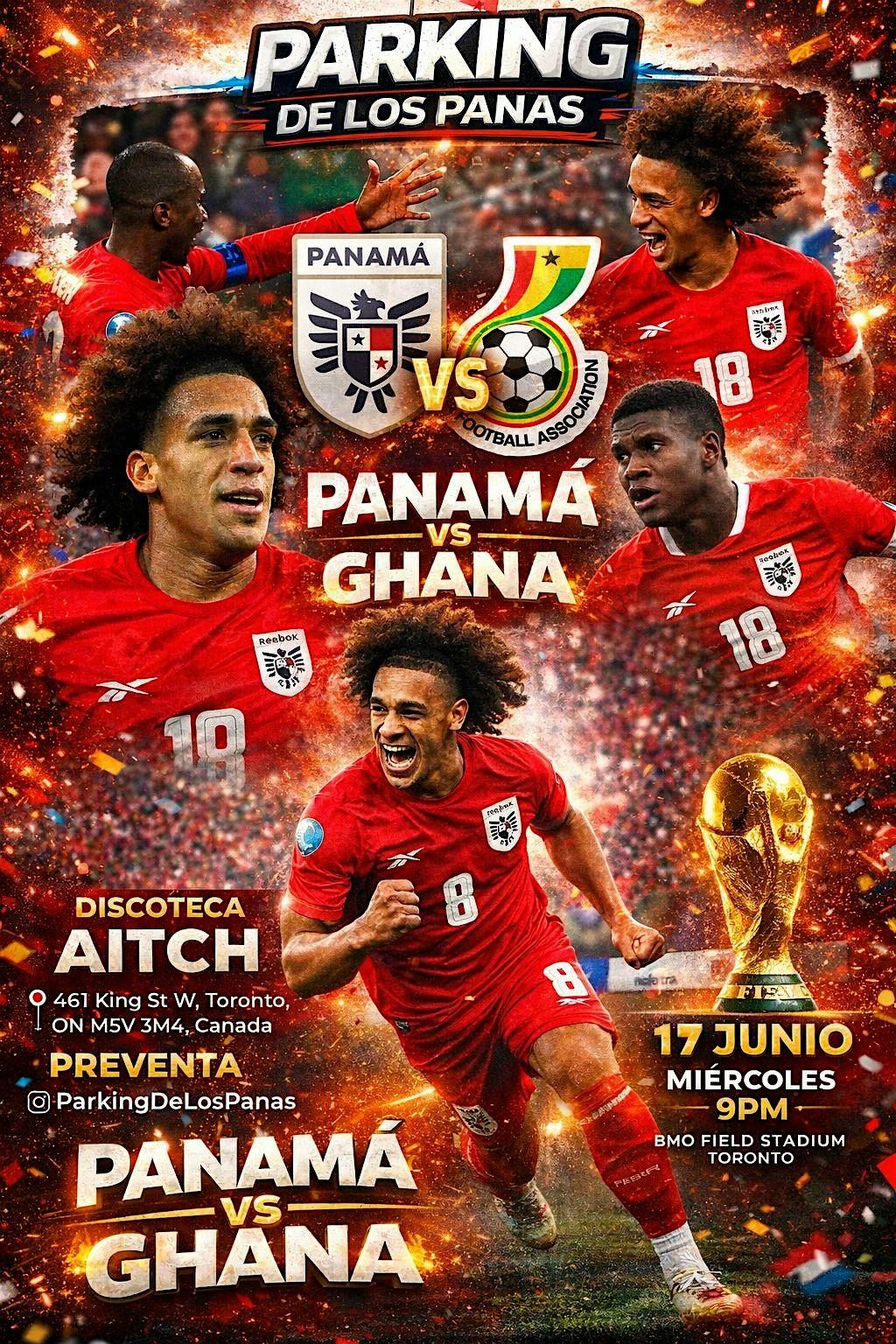 High-Quality Ghana Vs Panama Design Photography High-Quality Ghana Vs Panama Design Photography