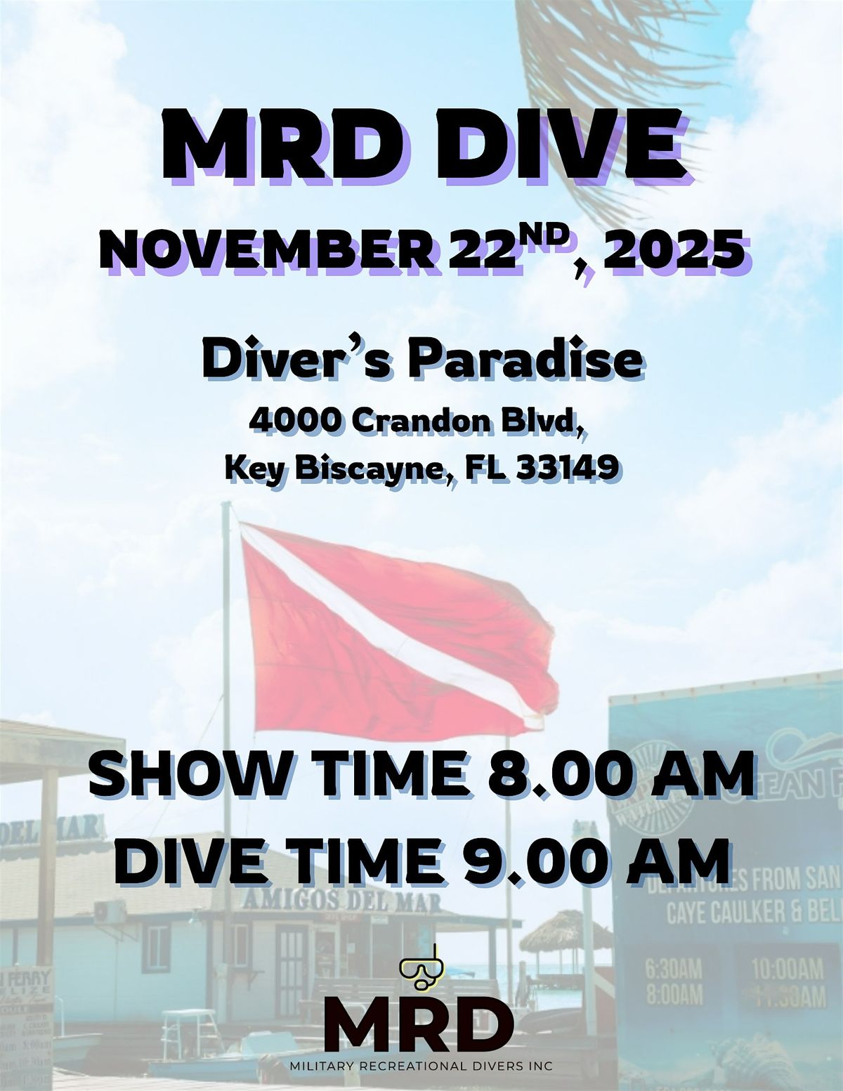MRD DIVE NOVEMBER 22ND, 2025