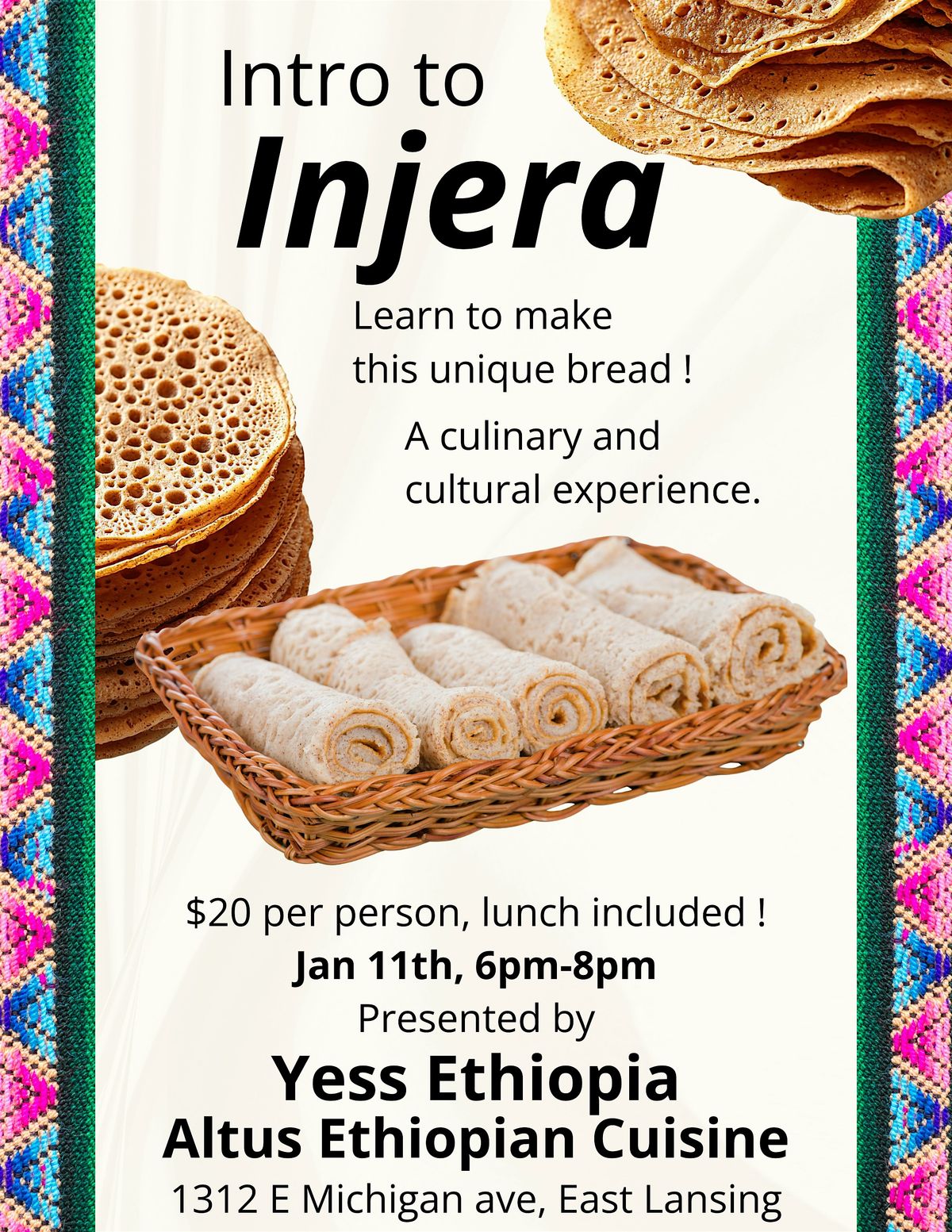 Intro to Injera