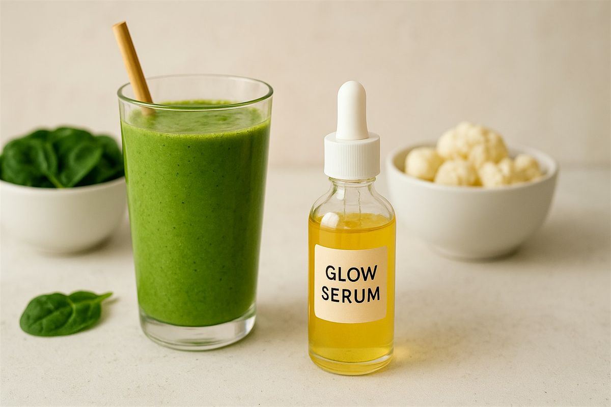 Winter Glow Up: DIY Radiant Serum & Nourishing Smoothies