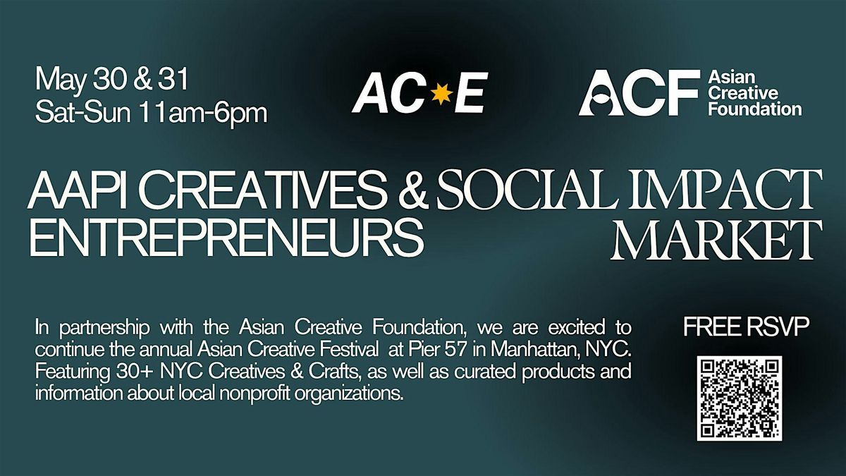 2026 ACE Amplify Creatives & Entrepreneurs Social Impact Market