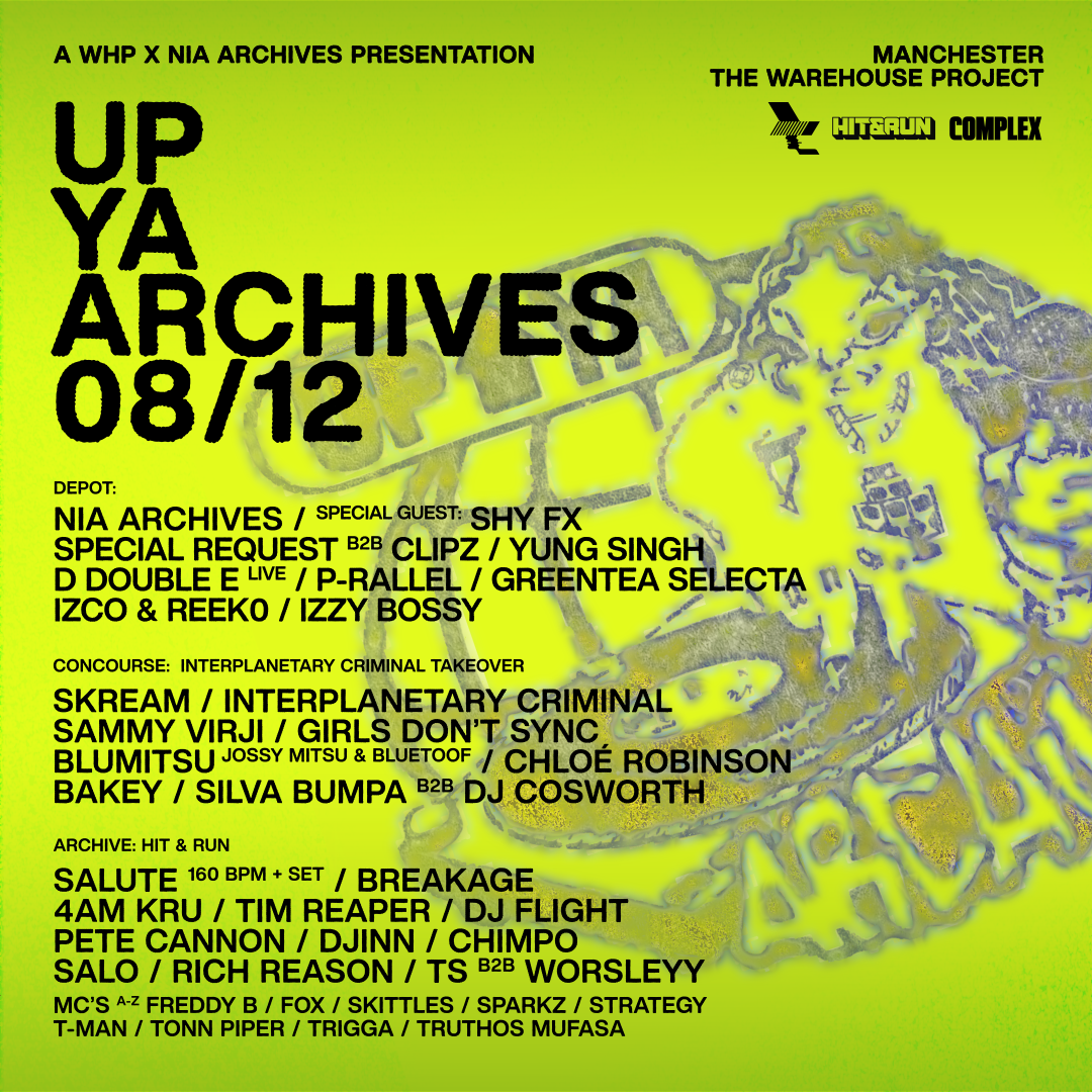 Nia Archives - The Warehouse Project Manchester Tickets