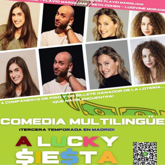 Una siesta con suerte - A lucky siesta - Teatro multiling\u00fce