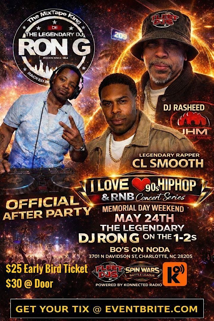 I LOVE 90's HIP HOP & RNB Concert Series