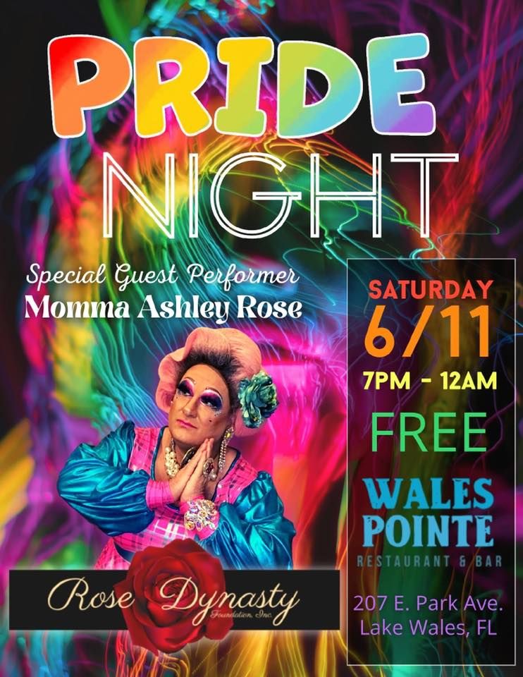 PRIDE Night Celebration | 207 E Park Ave, Lake Wales, FL 33853-3705 ...