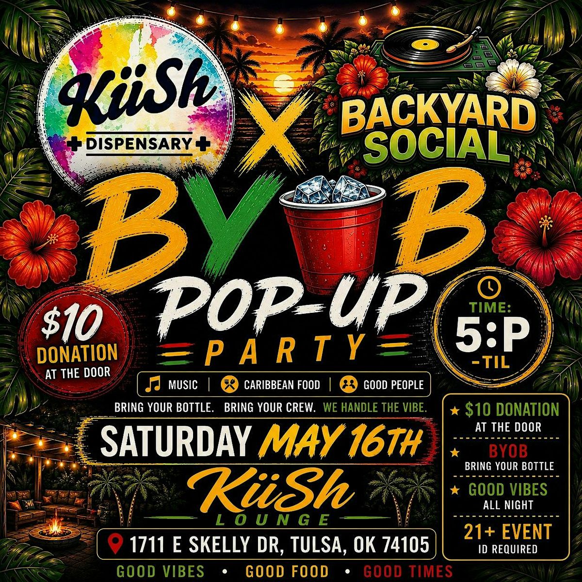 BYOB Pop-Up Party x Backyard Social