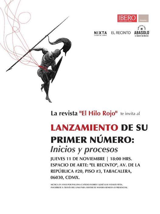 Lanzamiento “Inicios y Procesos” por Revista El Hilo Rojo pinAvenida