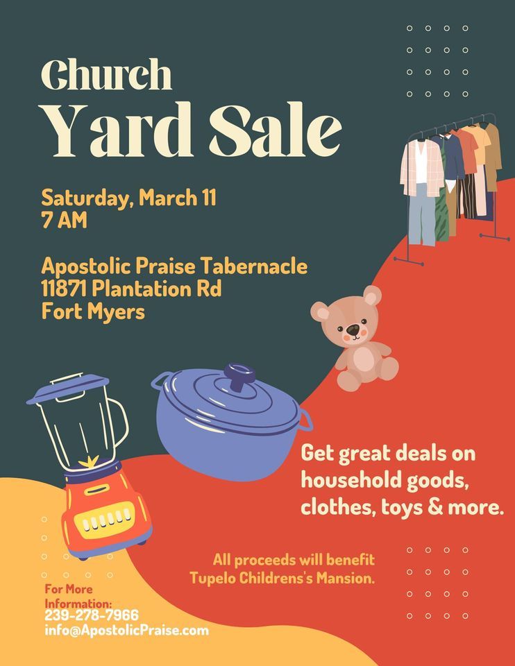 Church Yard Sale 