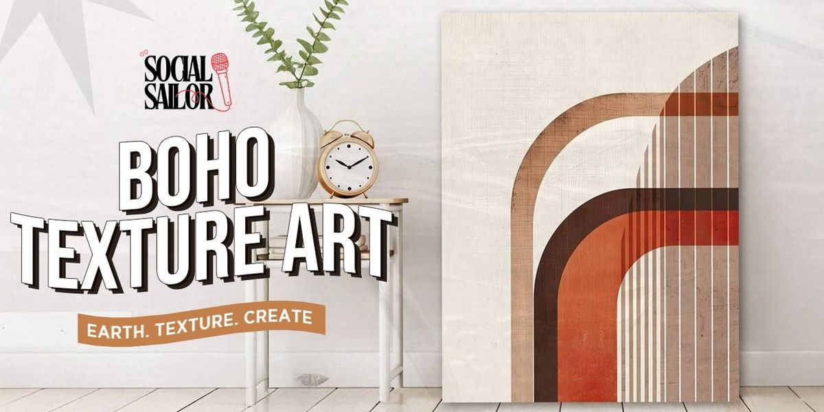 Boho Texture Art Date - Delhi