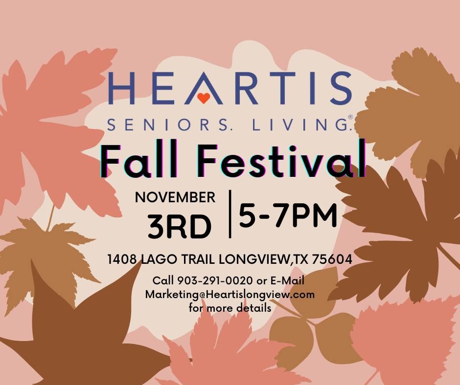 Heartis Longview Fall Festival 1408 Lago Trl, Longview, TX 756042741, United States
