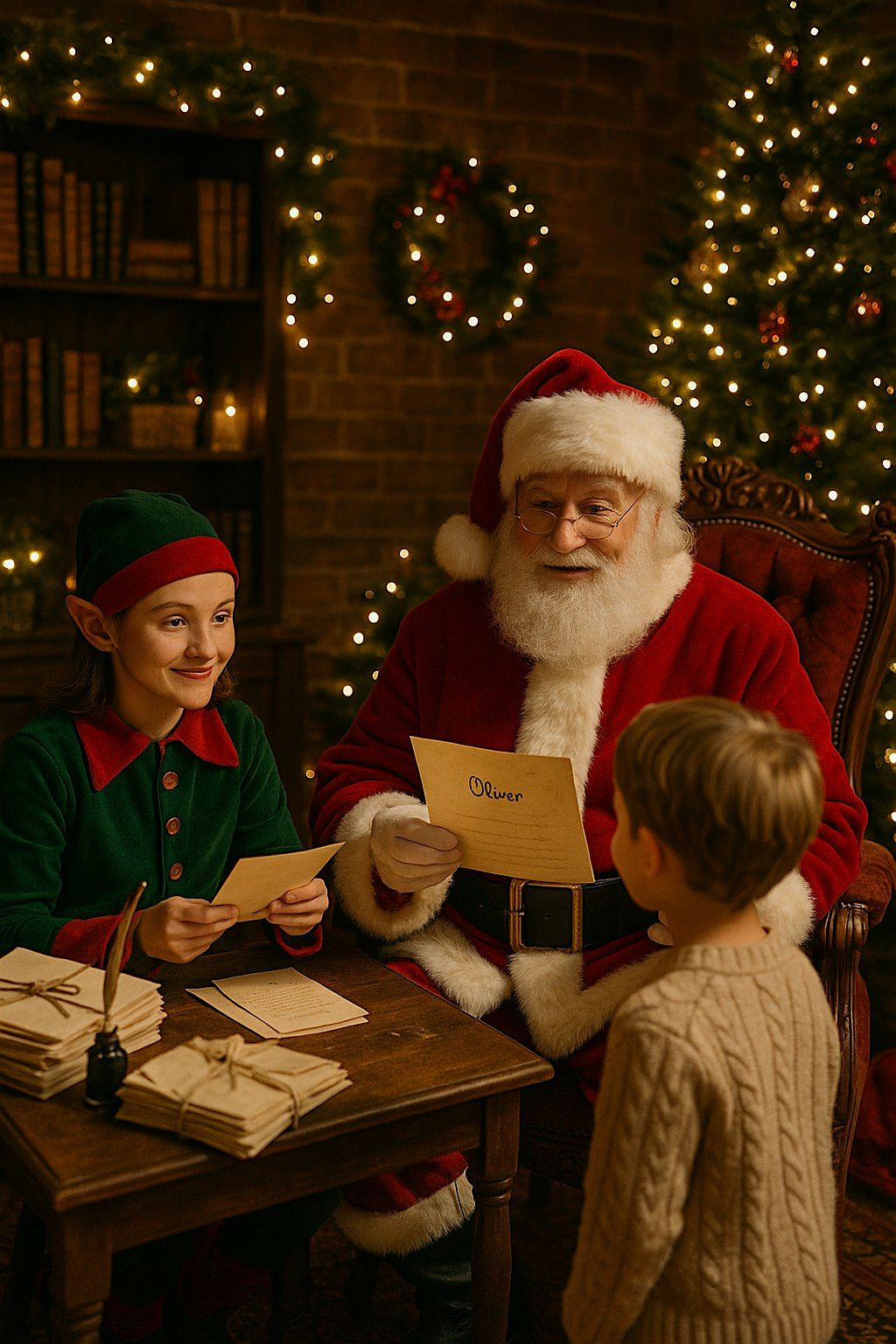 Santa\u2019s Magical Visit.