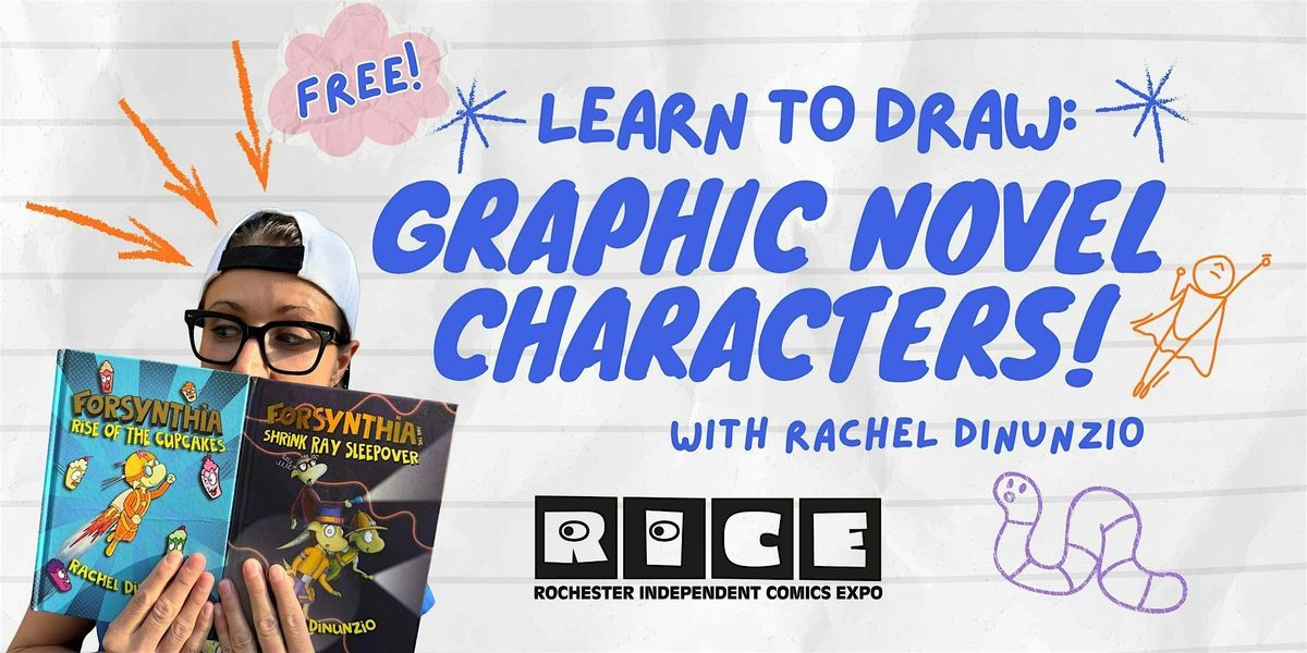 Learn to Draw: Graphic Novel Characters (for kids)!