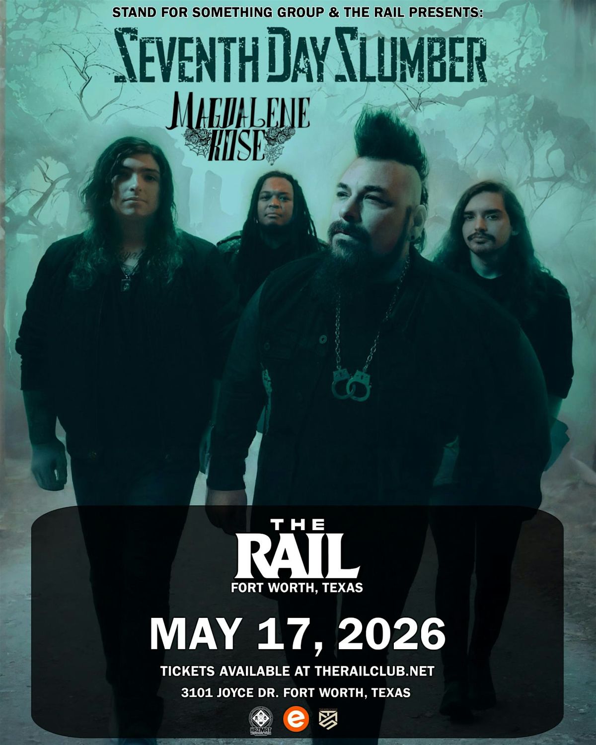 Seventh Day Slumber, Magdalene Rose and more at The Rail