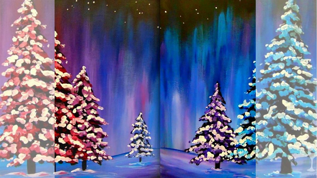 Splendor Duo Winter Splendor Date Night or BFF Duo Session at The Drip Paint & Sip ...