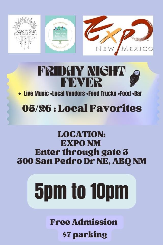 FRIDAY NIGHT FEVER VOL 1 | EXPO NM Home of the New Mexico State Fair ...