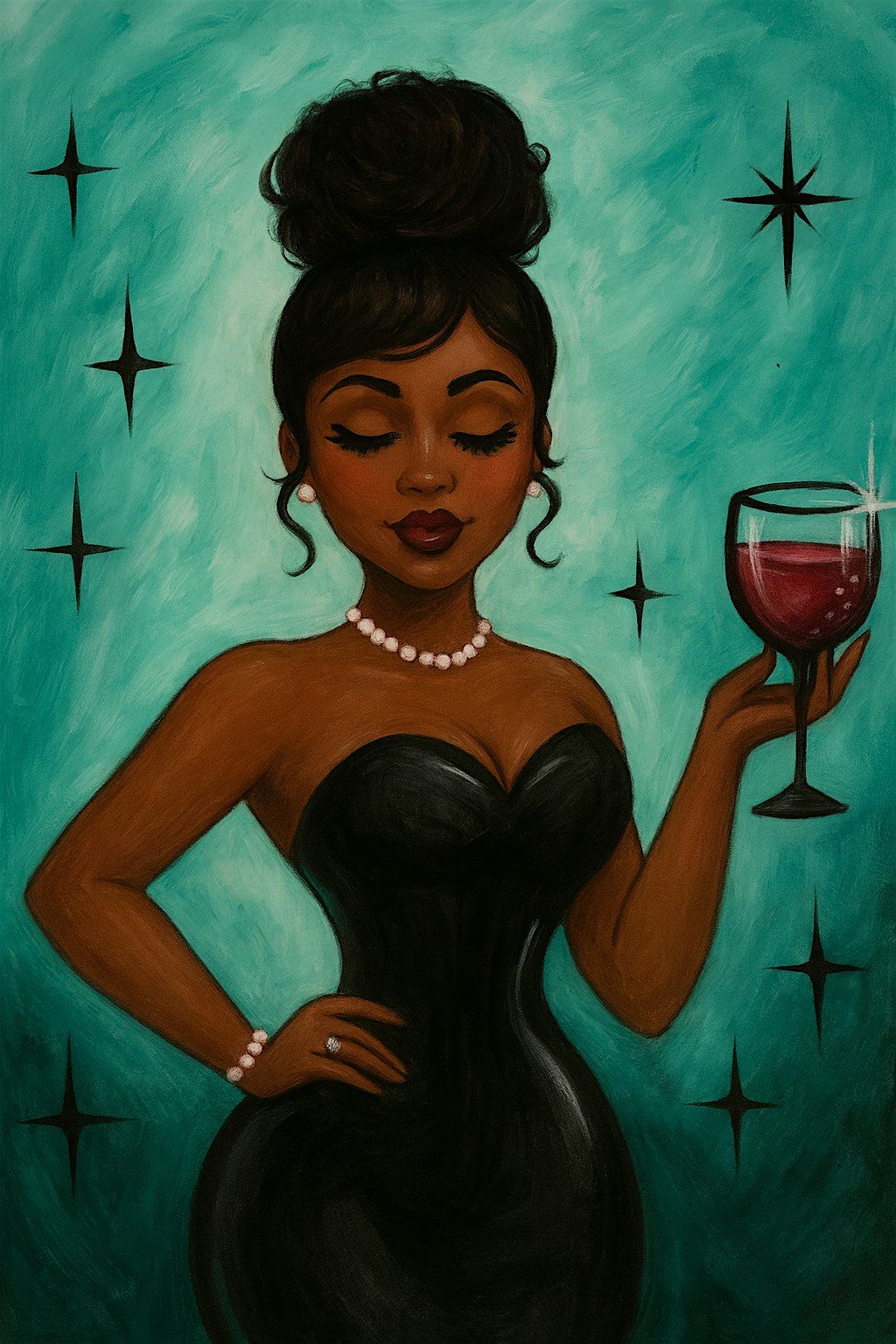 New Year, New Me Sip & Paint