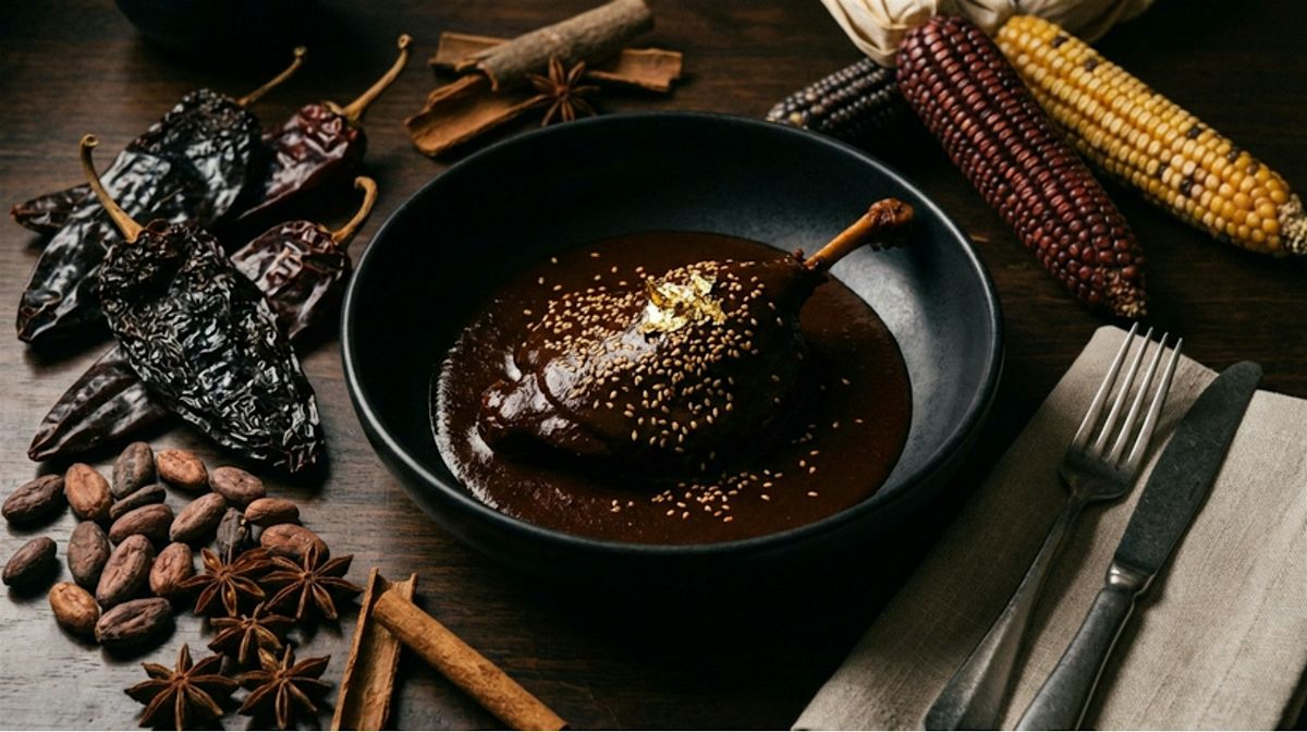 Make Mole: The Soul of Mexican Cuisine w Mexican Chef Alan + Horchata drink