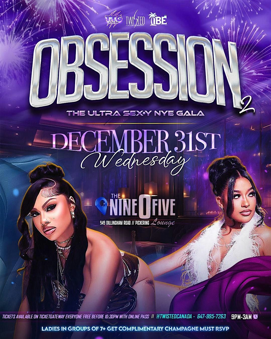 Obession 2 | Dec 31st | 905 Lounge
