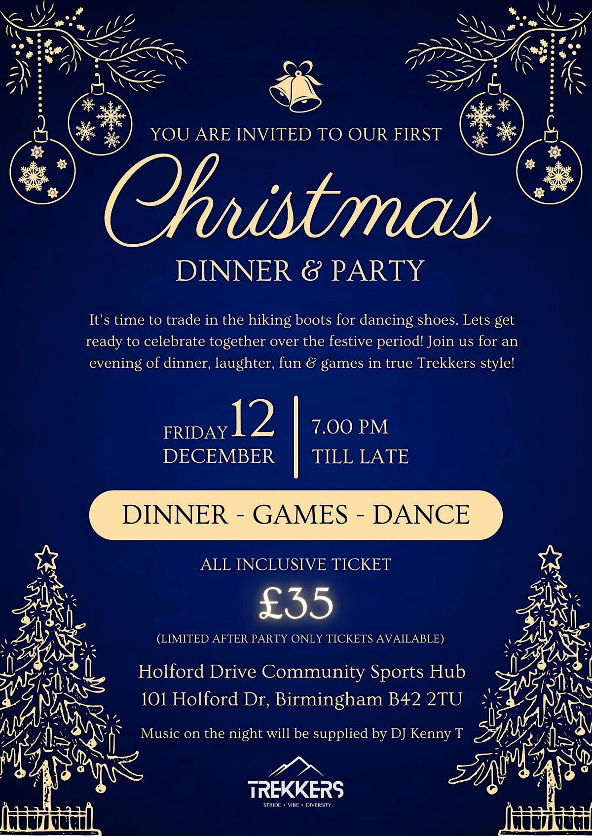 Trekkers UK - Christmas Dinner & Party