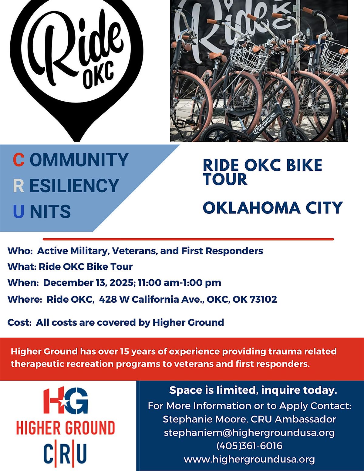 HG CRU- Ride OKC Bike Tour